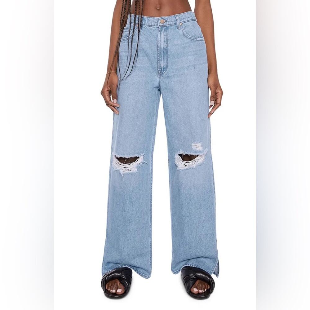Mother Snacks The Fun Dip Puddle Slice Jeans in Lots of Nibbles Women’s Size 30